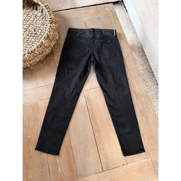 Moussy Vintage Slim Straight Jeans Womens Black Size 26 - Picture 4 of 7